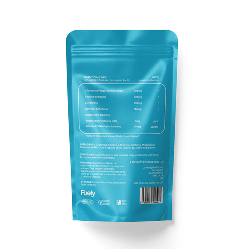 Fuely - Brain Fuel - 60 Capsules