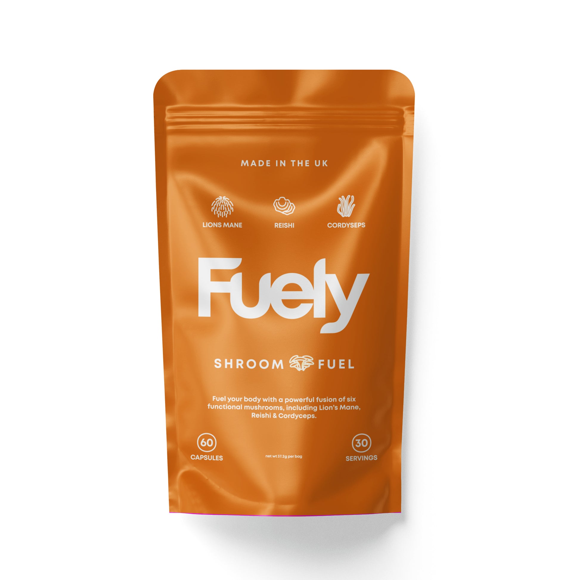 Fuely - Shroom Fuel - 60 Capsules